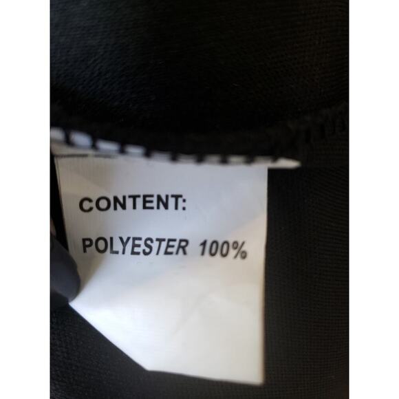 ModeLia Straight Skirt Womens Size 3XL Black Chiffon Lined Layered Side Zip - Picture 7 of 13